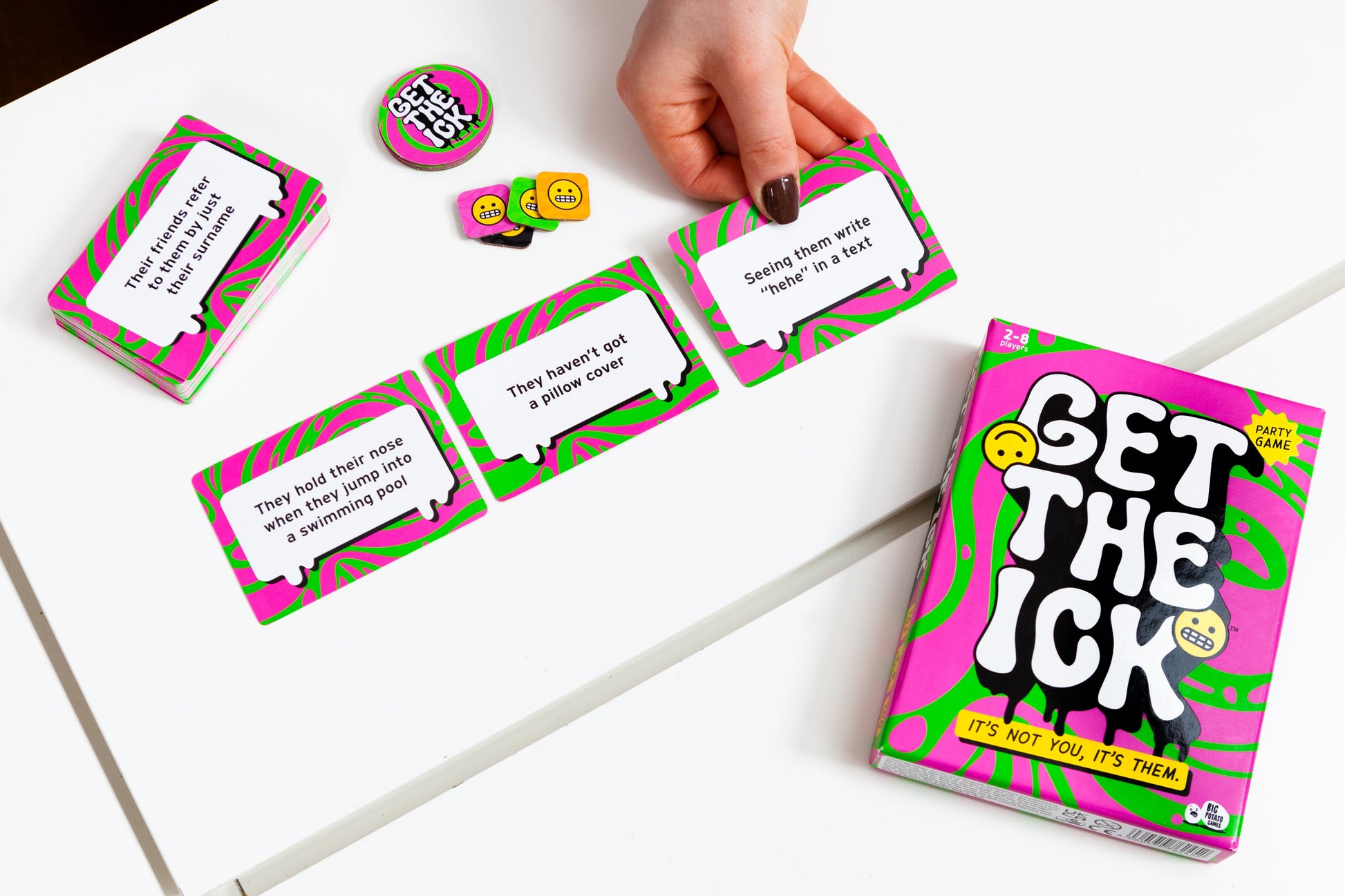 Get the Ick: Trò Chơi Tiệc Tùng Hài Hước Cho Người Lớn - Big Potato Games - Góc nhìn khác 3