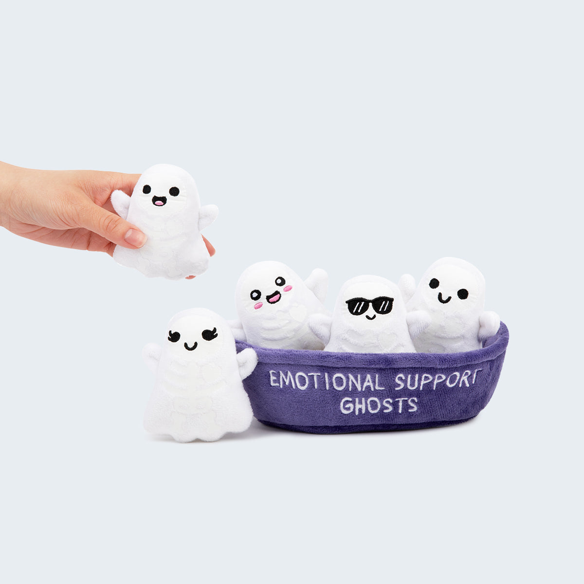 Emotional Support Ghosts - Bộ Thú Bông Ma Đáng Yêu Relatable - Hình ảnh bổ sung 4