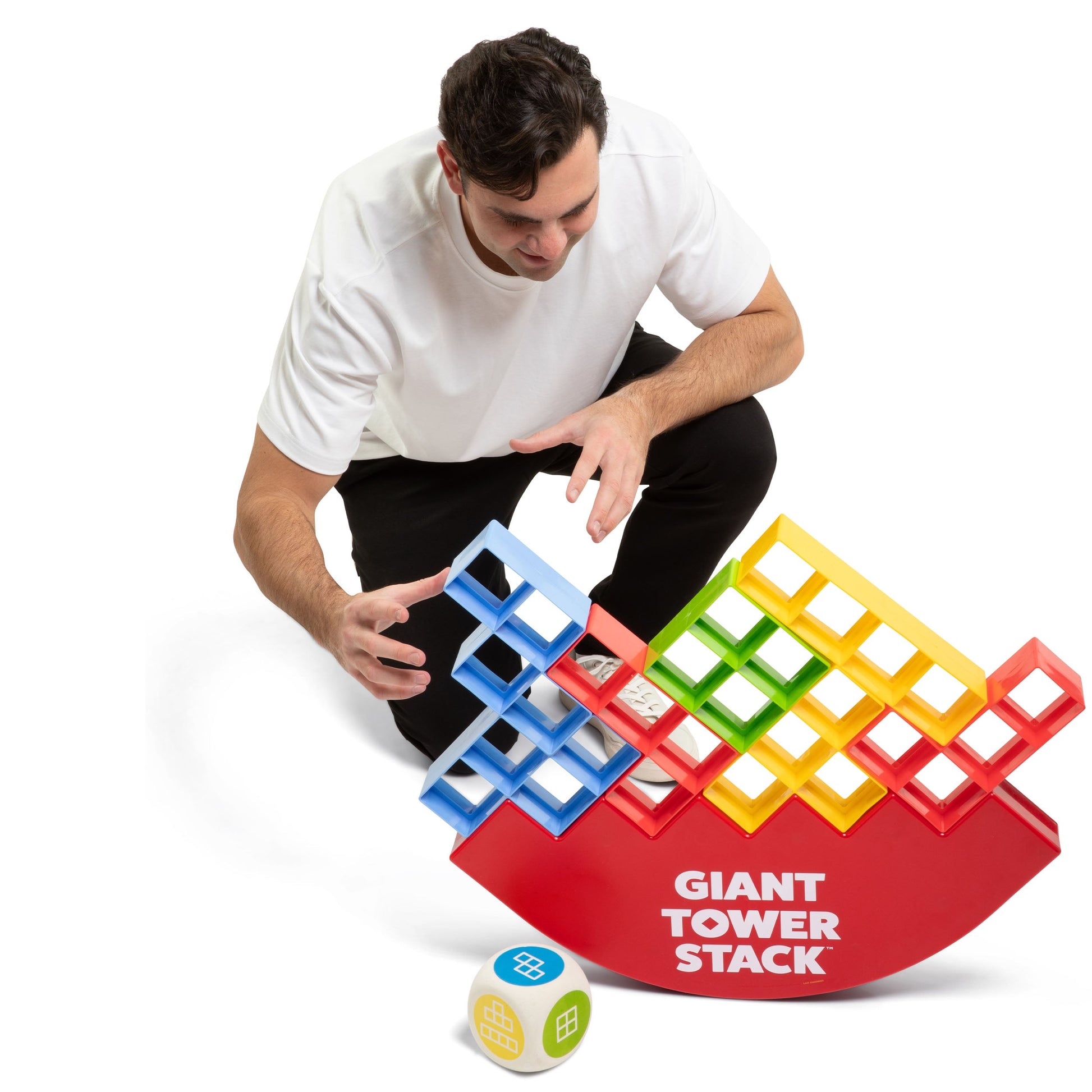 Giant Tower Stack – Trò Chơi Xếp Gỗ Ngoài Trời Khổng Lồ – Relatable - Hình ảnh bổ sung 4