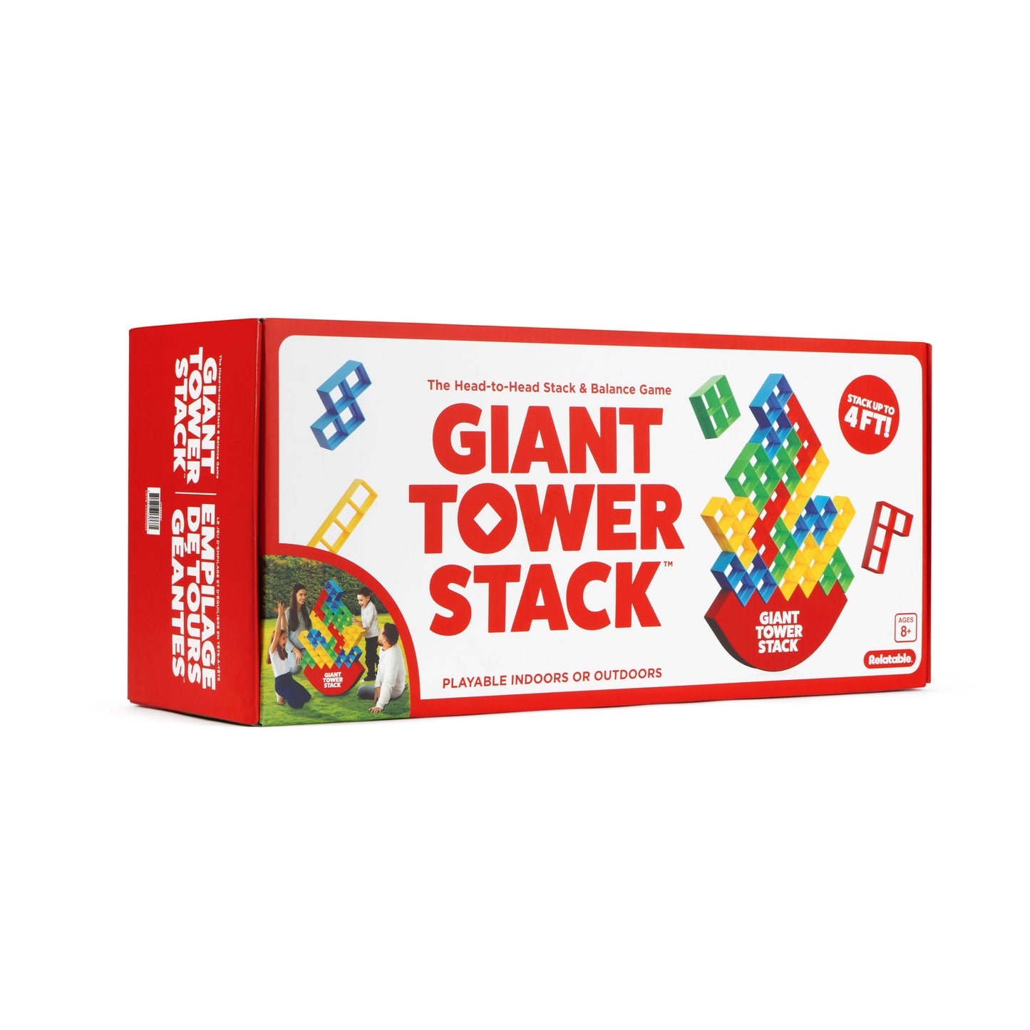 Giant Tower Stack – Trò Chơi Xếp Gỗ Ngoài Trời Khổng Lồ – Relatable - Hình ảnh sản phẩm