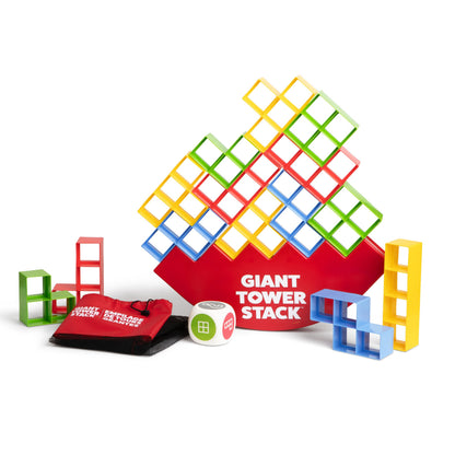 Giant Tower Stack – Trò Chơi Xếp Gỗ Ngoài Trời Khổng Lồ – Relatable - Hình ảnh bổ sung 6