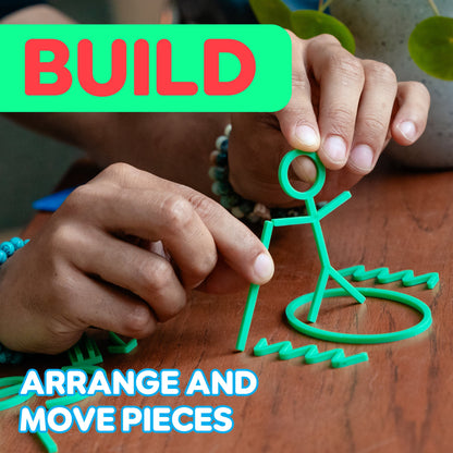 Glyphics® - Board game tiệc tùng xếp hình đoán chữ - The Op Games