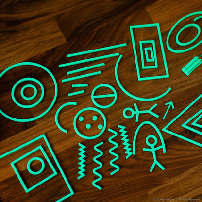 Glyphics® - Board game tiệc tùng xếp hình đoán chữ - The Op Games