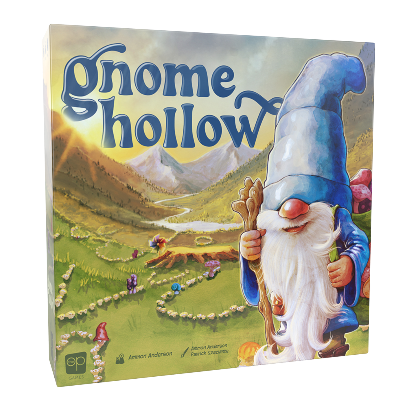 Gnome Hollow - Trò chơi chiến thuật Eurogame - The Op Games