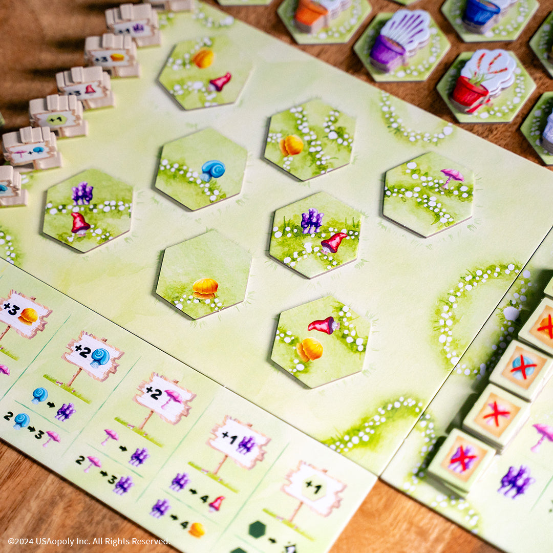 Gnome Hollow - Trò chơi chiến thuật Eurogame - The Op Games