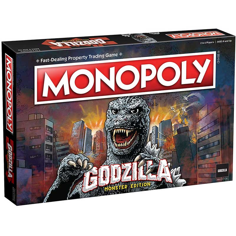 MONOPOLY®: Godzilla - Cờ tỷ phú chủ đề quái vật Kaiju - The Op Games