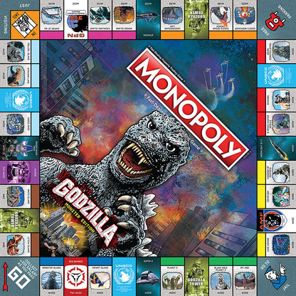 MONOPOLY®: Godzilla - Cờ tỷ phú chủ đề quái vật Kaiju - The Op Games