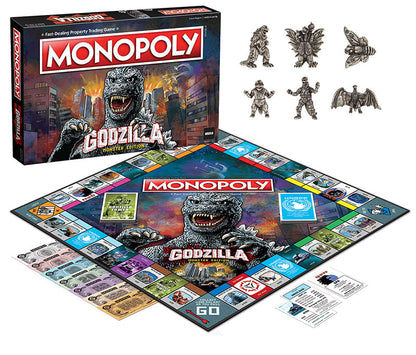 MONOPOLY®: Godzilla - Cờ tỷ phú chủ đề quái vật Kaiju - The Op Games