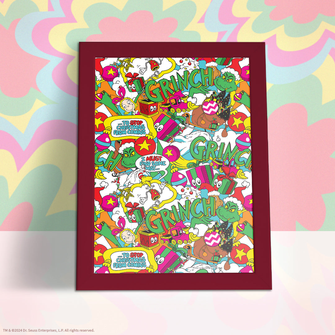 Grinch "Poppin" 1,000 Piece Puzzle - Trò chơi xếp hình 1000 mảnh - The Op Games