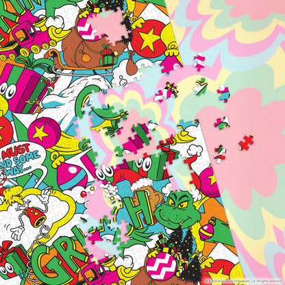 Grinch "Poppin" 1,000 Piece Puzzle - Trò chơi xếp hình 1000 mảnh - The Op Games