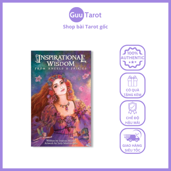 Bộ Bài Oracle Inspirational Wisdom from Angels & Fairies