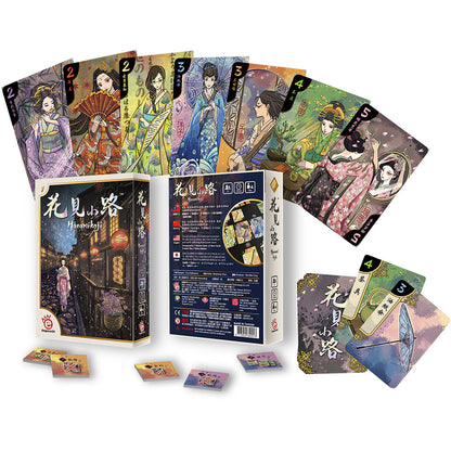 Hanamikoji - Trò chơi thẻ bài chiến thuật 2 người - Emperor S4 Games