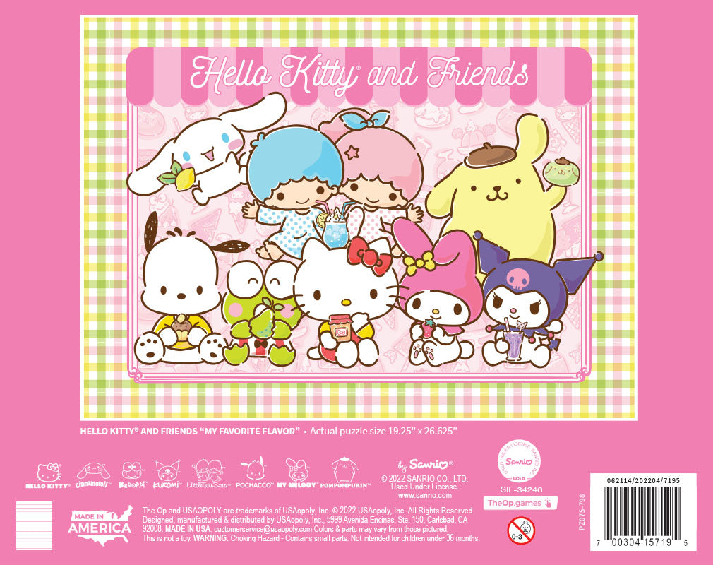 Hello Kitty® and Friends "My Favorite Flavor" 1000 Piece Puzzle - Đồ Chơi Xếp Hình - The Op Games - Hình ảnh bổ sung 7