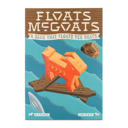 Floats McGoats Board Game - Trò chơi chiến thuật xây bè - Hootenanny Games
