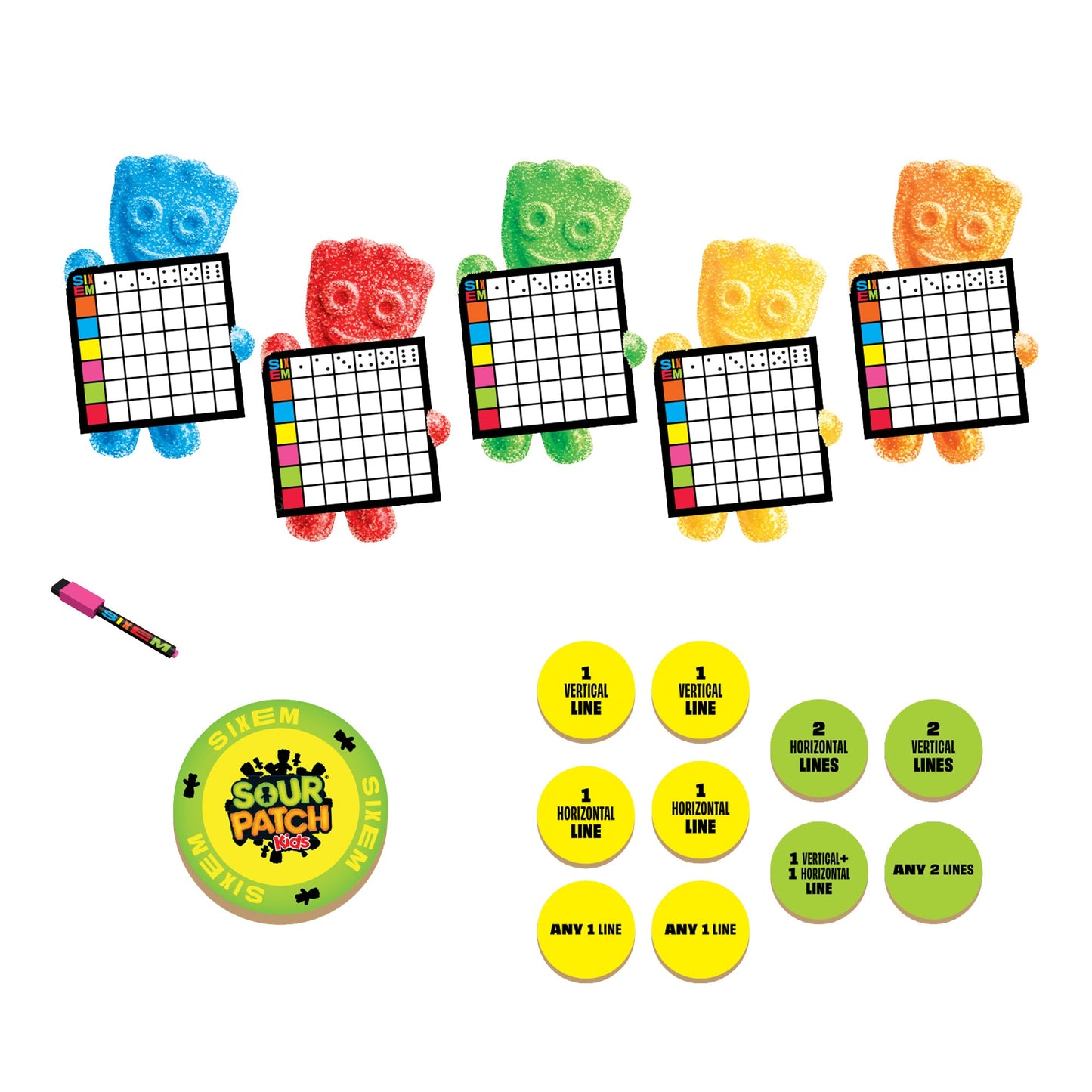 Sixem: Sour Patch Kids Games