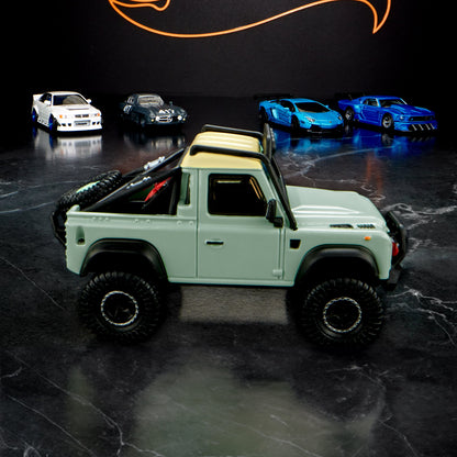 Elite 64 Series Land Rover Defender 90 Pickup Mô hình xe bán tải 1:64 Hot Wheels - Hình ảnh chi tiết 2