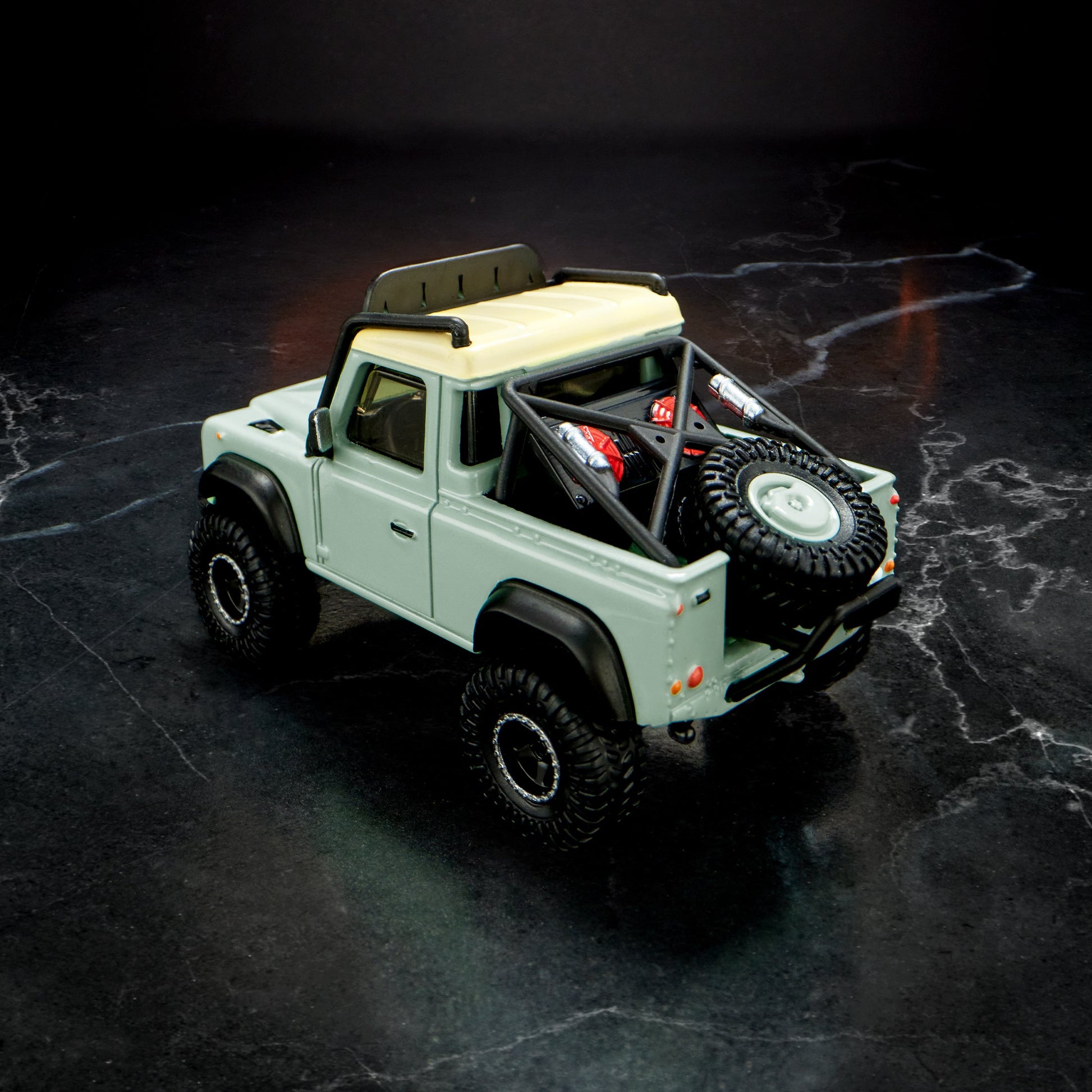 Elite 64 Series Land Rover Defender 90 Pickup Mô hình xe bán tải 1:64 Hot Wheels Hot Wheels - ảnh 2 - Mô hình xe diecast