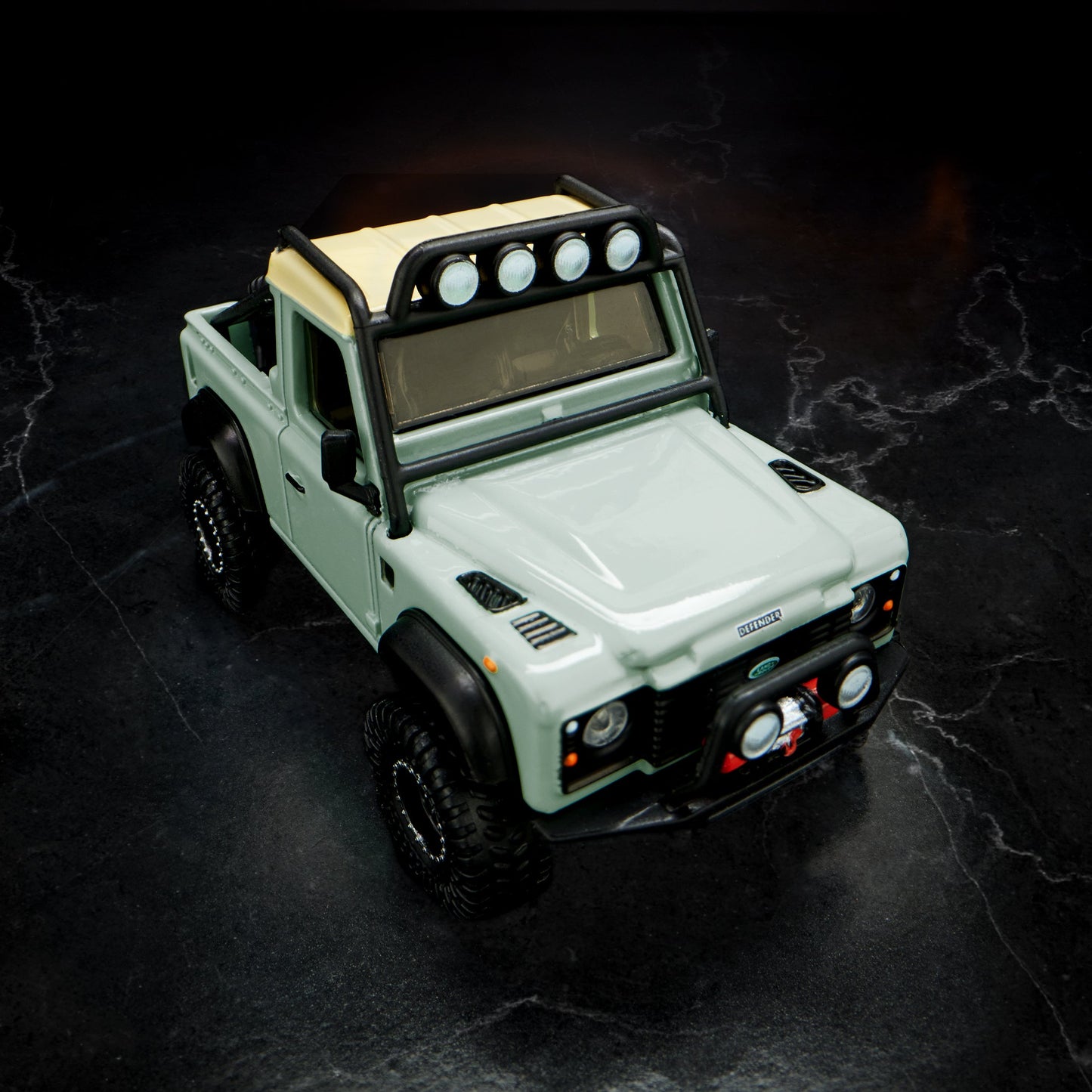 Elite 64 Series Land Rover Defender 90 Pickup Mô hình xe bán tải 1:64 Hot Wheels Hot Wheels - ảnh 3 - Mô hình xe diecast