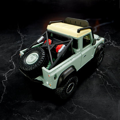 Elite 64 Series Land Rover Defender 90 Pickup Mô hình xe bán tải 1:64 Hot Wheels
