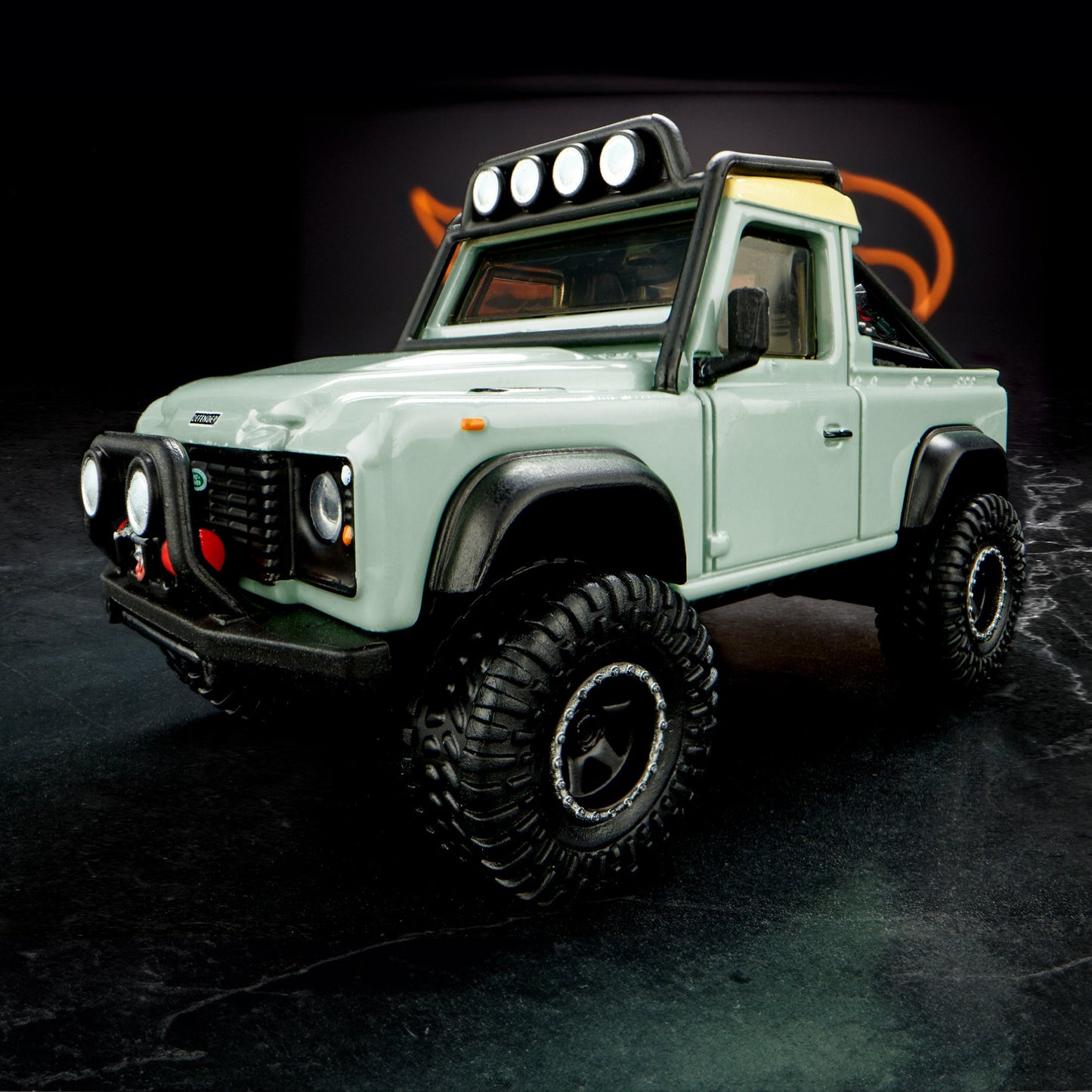 Elite 64 Series Land Rover Defender 90 Pickup Mô hình xe bán tải 1:64 Hot Wheels
