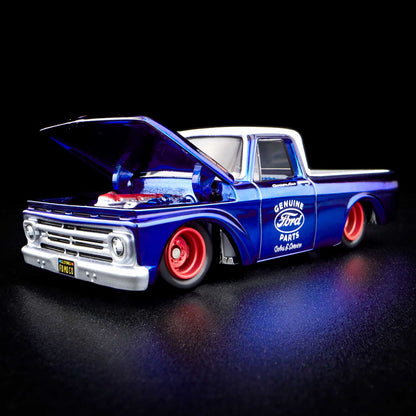 RLC Exclusive 1962 Ford F100 Mô Hình Xe Bán Tải Hot Wheels Red Line Club - Hình ảnh chi tiết 2