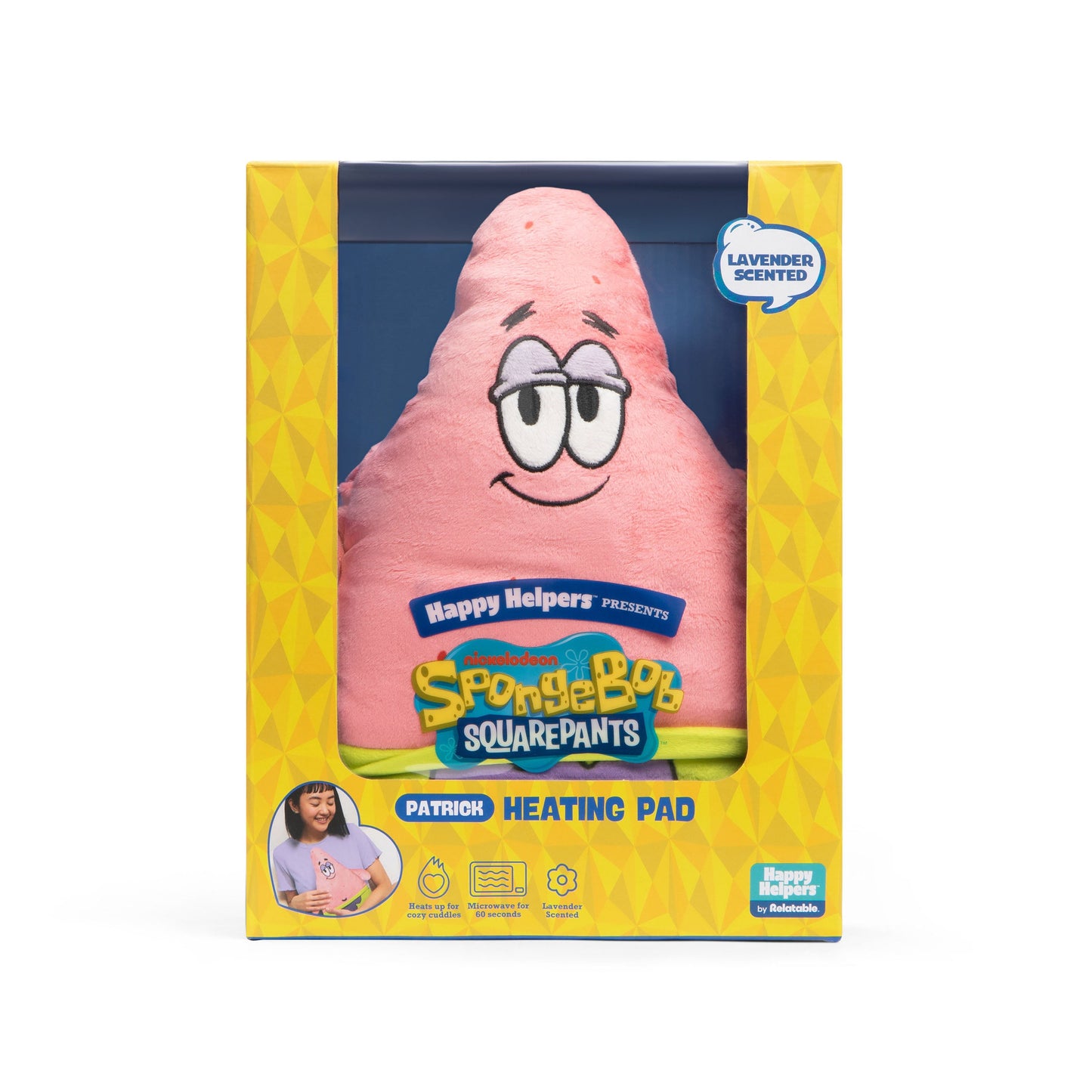 Happy Helpers Patrick By Relatable - Túi Chườm Nóng Patrick Star - Hình ảnh sản phẩm