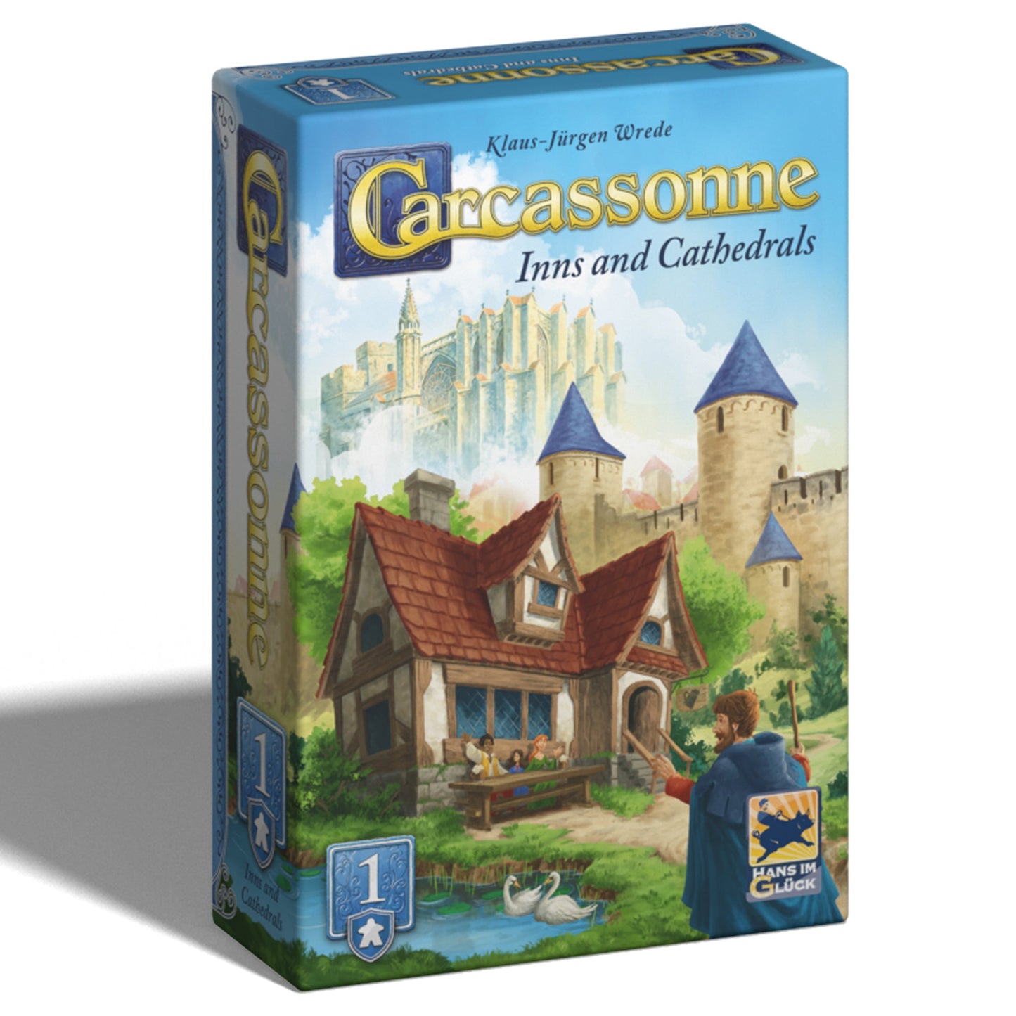 Carcassonne Exp 1 (V3.1): Inns & Cathedrals - Bản mở rộng Board Game - Hans im Glück