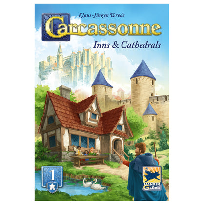 Carcassonne Exp 1 (V3.1): Inns & Cathedrals - Bản mở rộng Board Game - Hans im Glück
