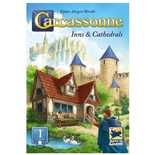 Carcassonne Exp 1 (V3.1): Inns & Cathedrals - Bản mở rộng Board Game - Hans im Glück