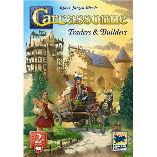Carcassonne Exp 2 (V3.1): Traders & Builders - Bản mở rộng Board Game - Hans im Glück