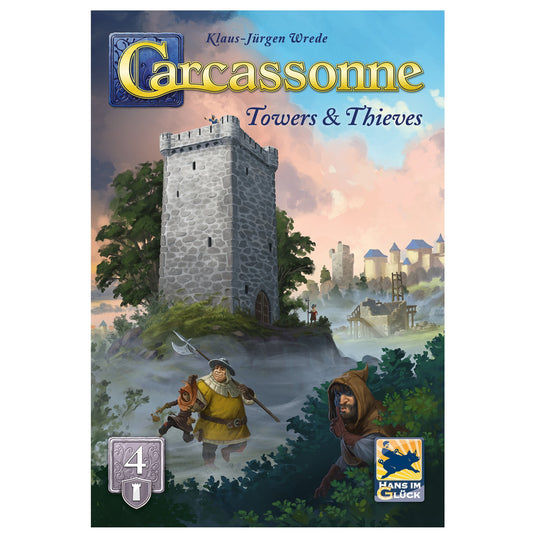 Carcassonne Exp 4 (V3.1): Towers & Thieves - Bản mở rộng Board Game - Z-Man Games