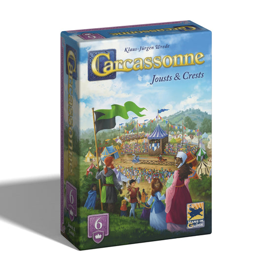 Carcassonne Exp 6 (V3.1): Jousts & Crests - Bản mở rộng Board Game - Hans im Glück