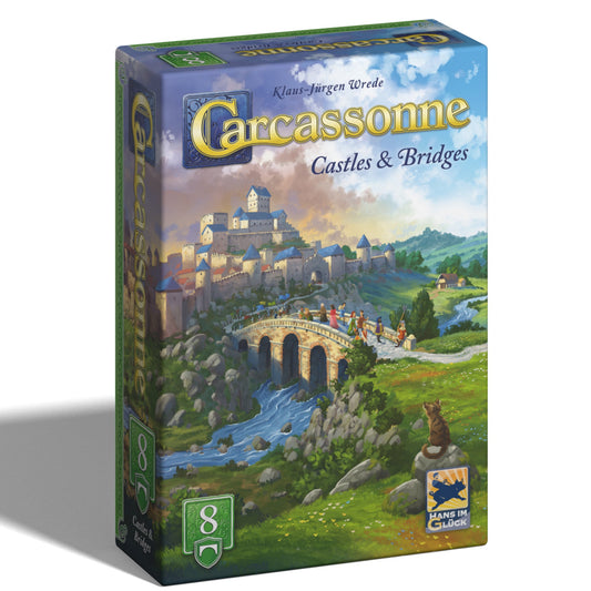 Carcassonne Exp 8 (V3.1): Castles & Bridges - Bản mở rộng board game - Hans im Glück