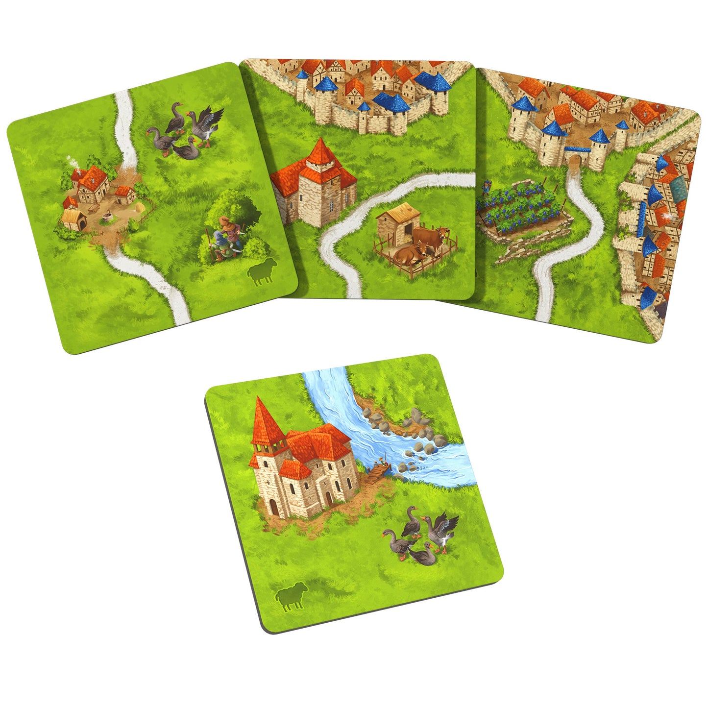 Carcassonne Exp 9 (V3.1): Sheep & Shepherds - Bản mở rộng Board game - Hans im Glück