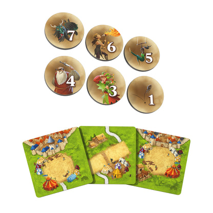 Carcassonne Exp 10 (V3.1): Circus & Artists - Bản mở rộng Board Game - Hans im Glück