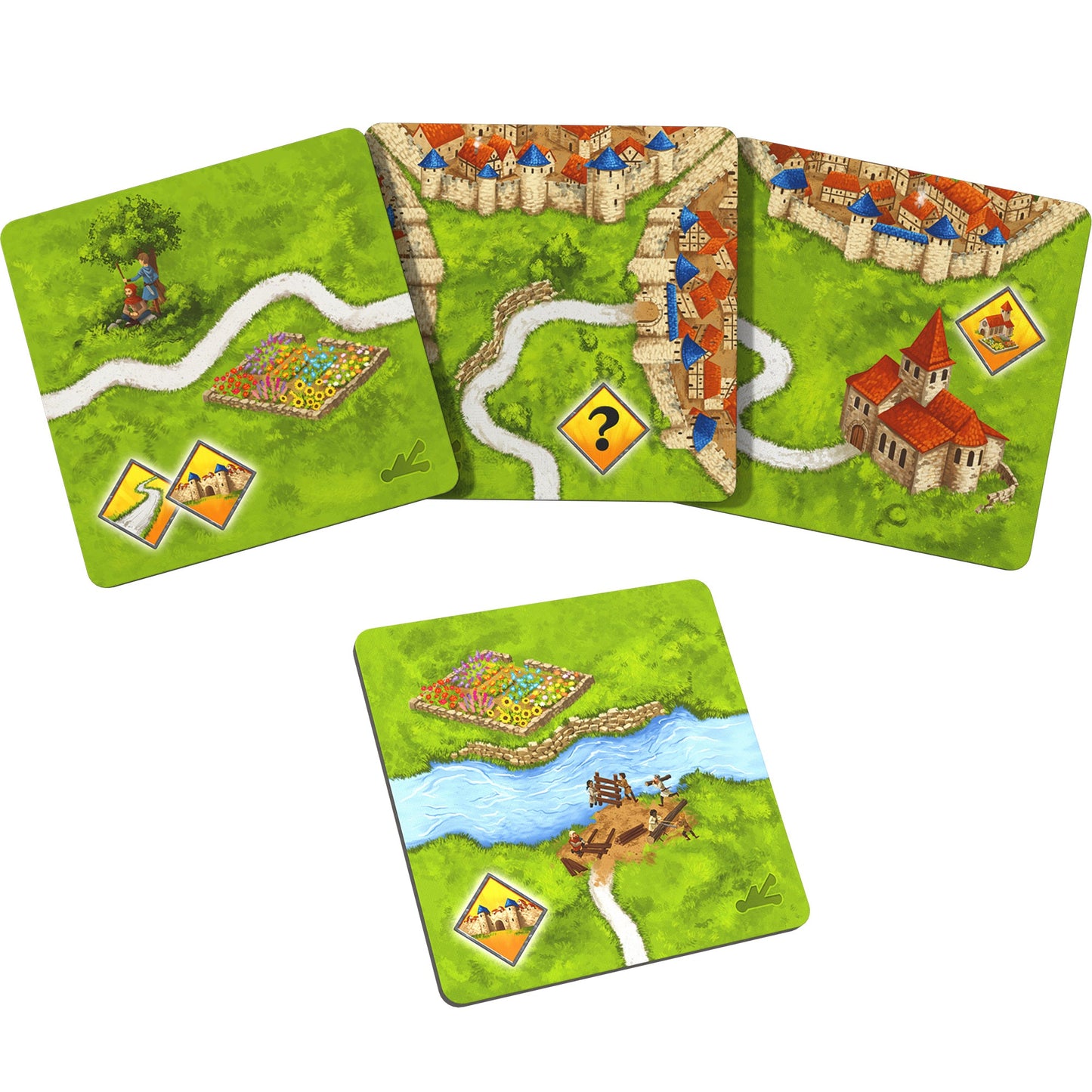 Carcassonne Exp 7 (V3.1): Siege & Defense - Bản mở rộng Board game - Hans im Glück