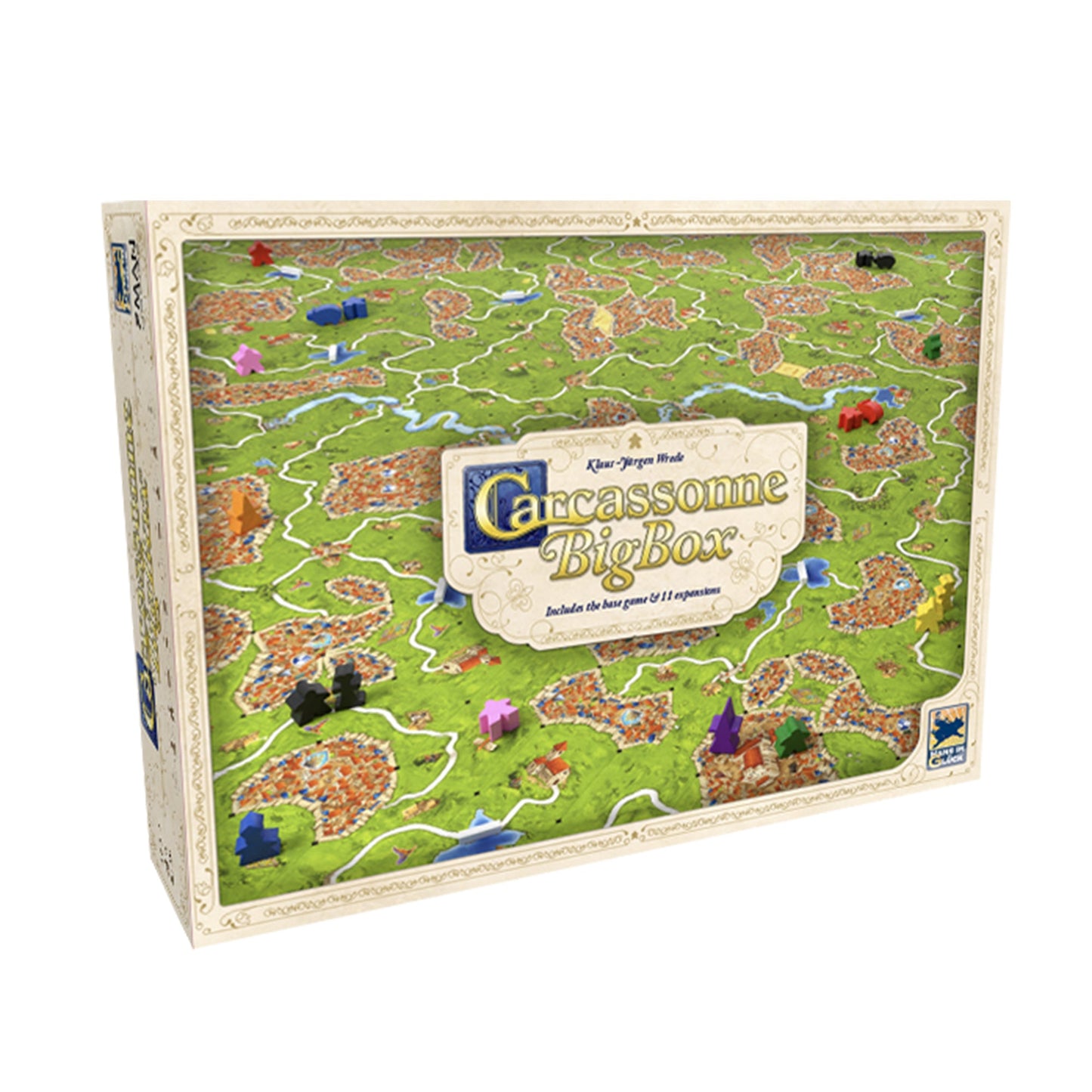 Carcassonne Big Box 2025 - Board game chiến thuật trọn bộ - Z-Man Games