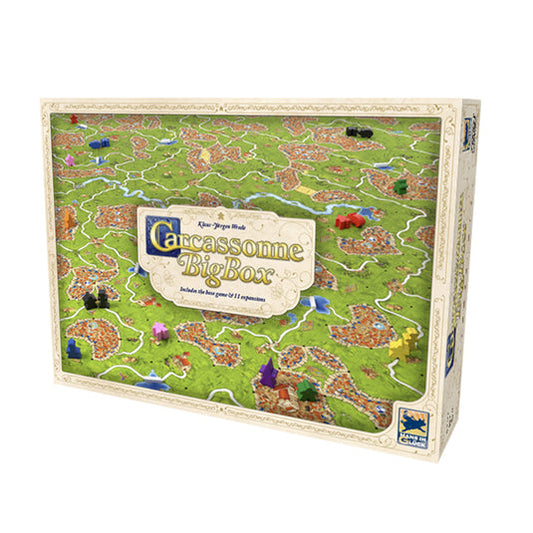 Carcassonne Big Box 2025 - Bộ Board Game Chiến Thuật Xây Dựng