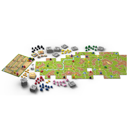 Carcassonne Big Box 2025 - Bộ Board Game Chiến Thuật Xây Dựng