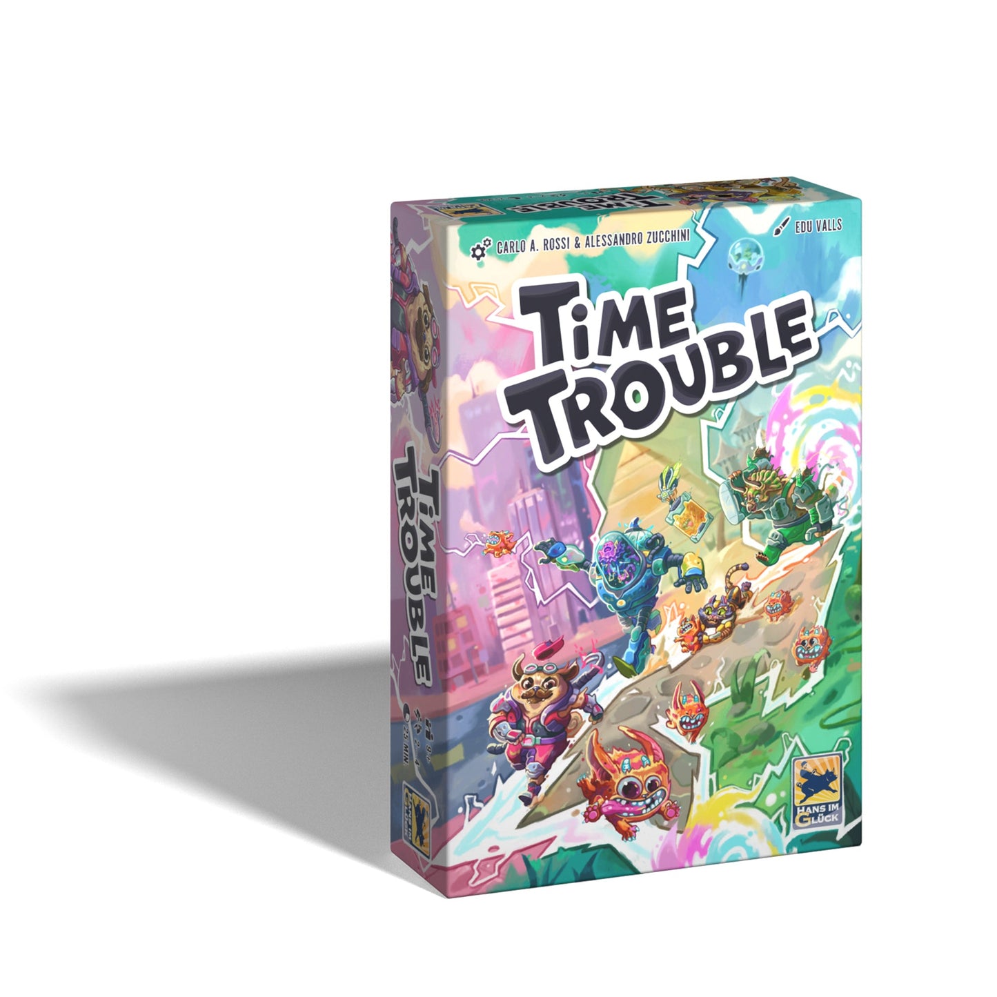 Time Trouble Board Game - Board Game Gia Đình Hợp Tác - Hans im Glück - Hình ảnh sản phẩm