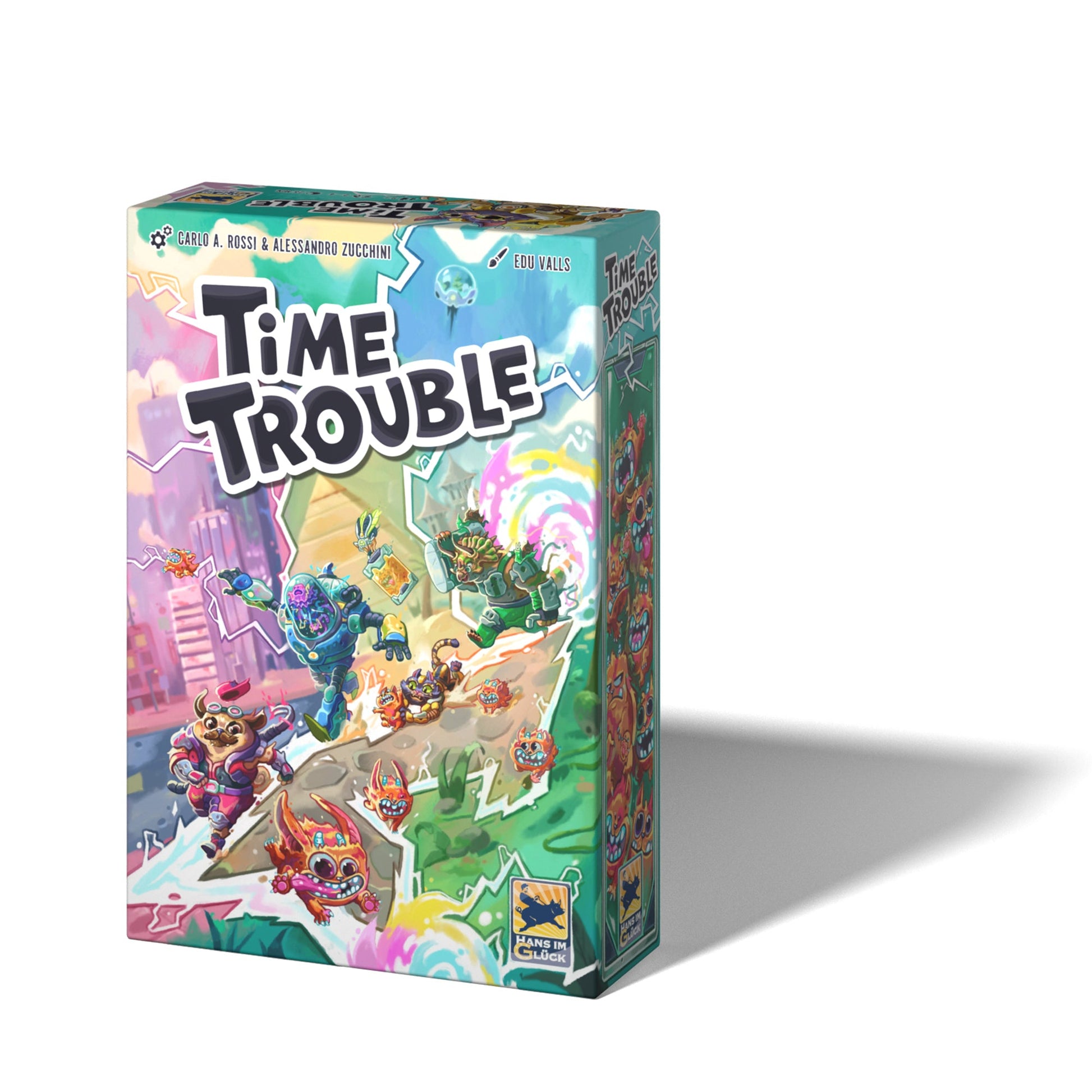 Time Trouble Board Game - Board Game Gia Đình Hợp Tác - Hans im Glück - Hình ảnh chi tiết 2