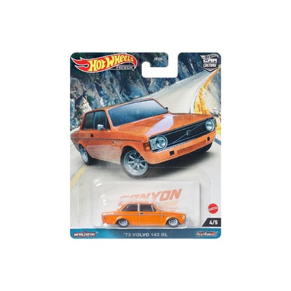 Luxury Supercar 74 VOLVO 142 GL - Mô hình xe sắt tỉ lệ 1/64 - Hot Wheels FPY86 - Hình ảnh chi tiết 2