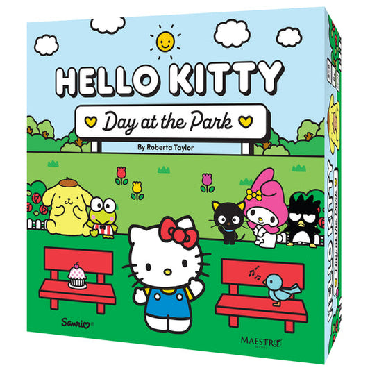 Hello Kitty: A Day at the Park Board Game - Trò chơi bàn cờ gia đình - Maestro Media