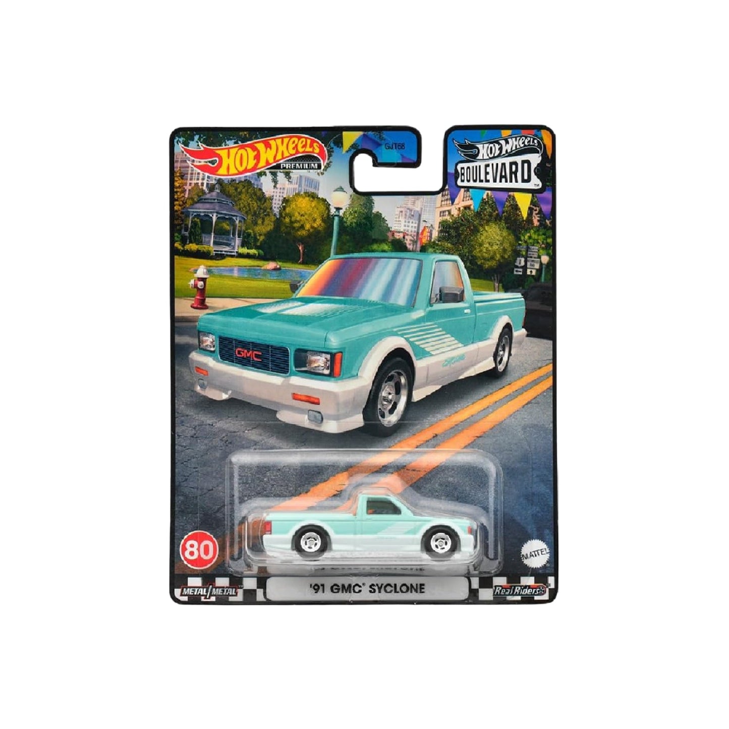 91 GMC Syclone Hot Wheels Boulevard - Mô hình xe bán tải - GJT68