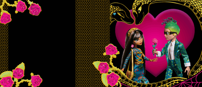 Monster High Cleo and Deuce Howliday Love Edition 2 Pack - Bộ 2 Búp Bê Sưu Tầm Phiên Bản Lễ Tình Nhân Mattel Mattel - ảnh 1 -