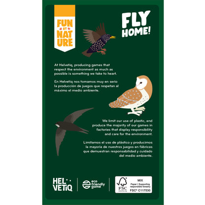 Fly Home! Card Game - Trò chơi quan sát và trí nhớ - Helvetiq