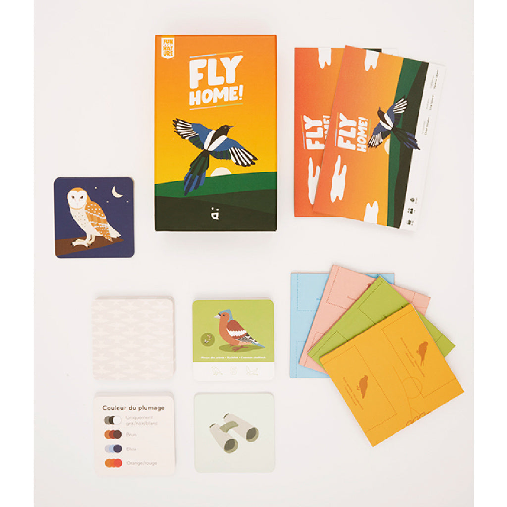 Fly Home! Card Game - Trò chơi quan sát và trí nhớ - Helvetiq