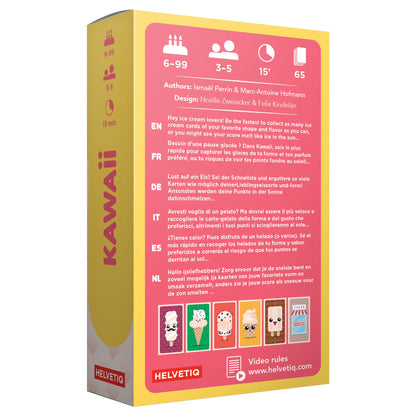 Kawaii Card Game - Board Game Thẻ Bài Tốc Độ - Helvetiq