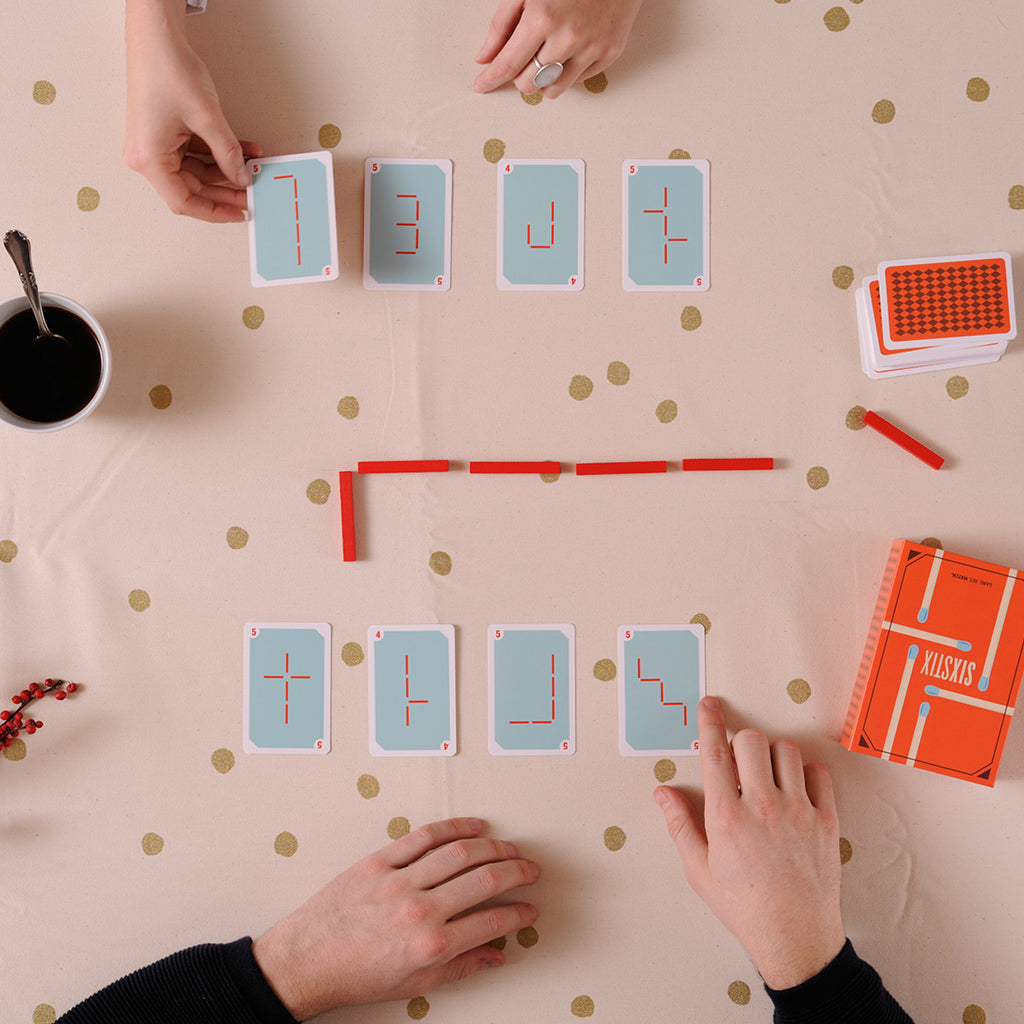 Sixstix Card Game - Trò chơi logic xếp que trí tuệ - Helvetiq