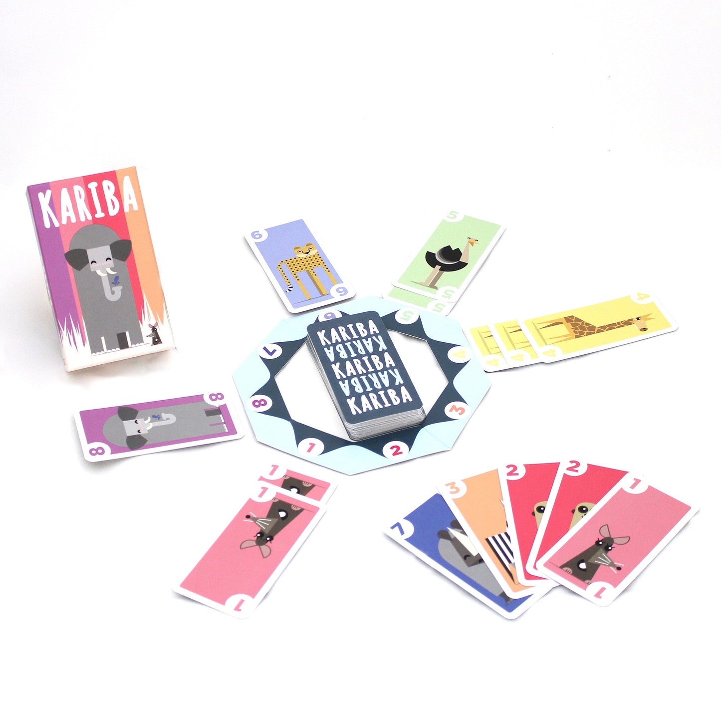 Kariba Card Game - Board Game Thẻ Bài Chiến Thuật Gia Đình - Helvetiq